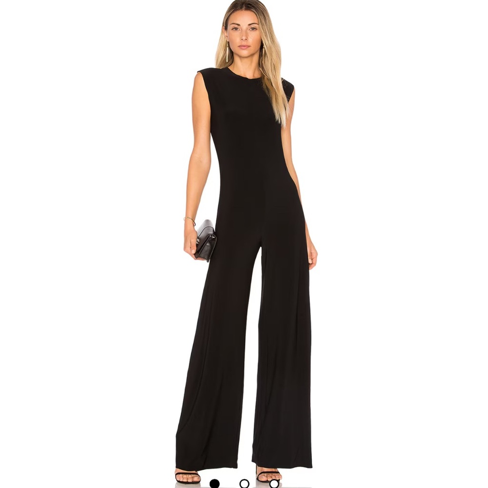 Norma Kamali Black Jumpsuit NWT from Revolve
